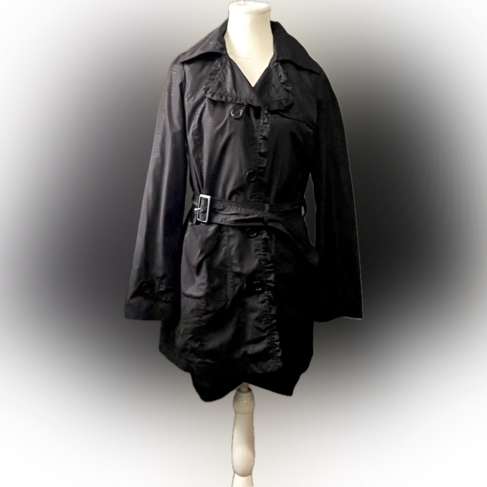 Joujou Black Rain Coat S